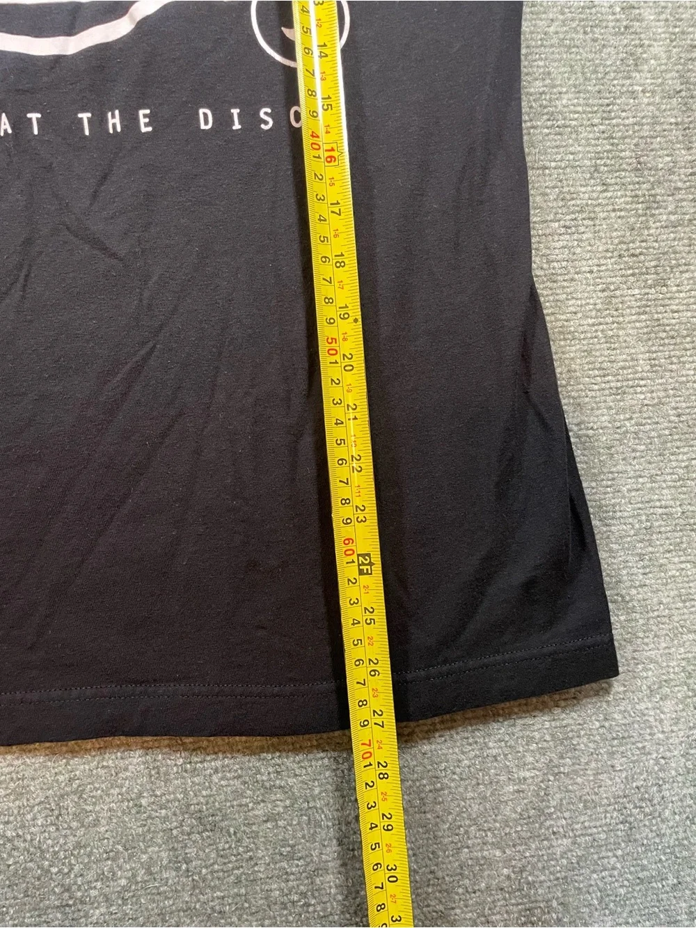 Tultex Black Panic! At The Disco Graphic Tee